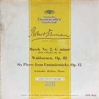 Club Venezolano Del Disco : Richter - Schumann Fantasiestucke, March No. 2